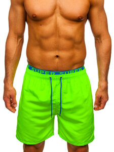 Bolf Herren Kurzehose Badeshorts Grün  HN122