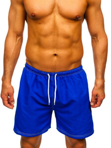 Bolf Herren Kurzehose Badeshorts Mittelblau  HN101