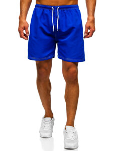 Bolf Herren Kurzehose Badeshorts Mittelblau  HN101