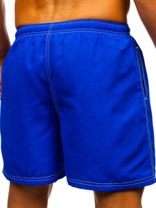 Bolf Herren Kurzehose Badeshorts Mittelblau  HN101