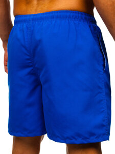 Bolf Herren Kurzehose Badeshorts Mittelblau  HN123