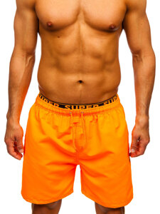 Bolf Herren Kurzehose Badeshorts Orange HN122