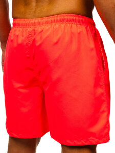 Bolf Herren Kurzehose Badeshorts Rosa HN123