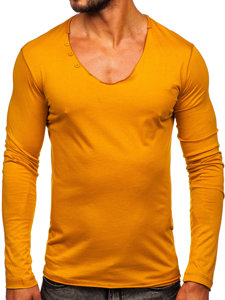 Bolf Herren Longsleeve Gelb 547