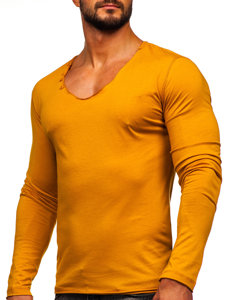 Bolf Herren Longsleeve Gelb 547