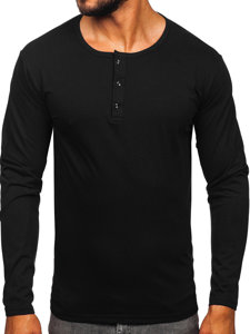 Bolf Herren Longsleeve Schwarz  1114