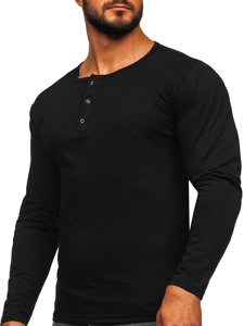 Bolf Herren Longsleeve Schwarz  1114