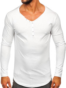 Bolf Herren Longsleeve Weiß 5059A