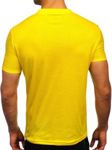 Bolf Herren Poloshirt Gelb  GD02