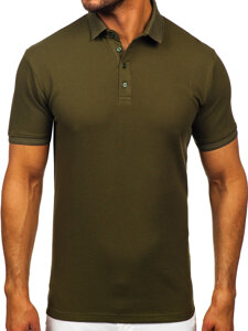 Bolf Herren Poloshirt Khaki  2004