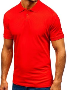 Bolf Herren Poloshirt Orange  9025