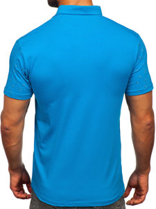 Bolf Herren Poloshirt Türkis  192657