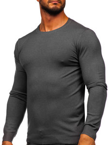 Bolf Herren Pullover Anthrazit  MMB602