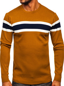 Bolf Herren Pullover Camel  H2108