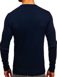 Bolf Herren Pullover Dunkelblau H2401