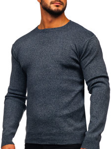 Bolf Herren Pullover Dunkelblau  S8165