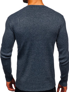 Bolf Herren Pullover Dunkelblau  S8309