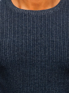 Bolf Herren Pullover Dunkelblau  S8523