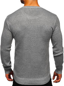 Bolf Herren Pullover Grau  S8523