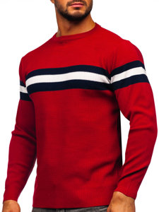 Bolf Herren Pullover Rot  H2113