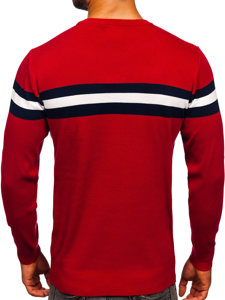 Bolf Herren Pullover Rot  H2113