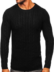 Bolf Herren Pullover Schwarz  MM6010