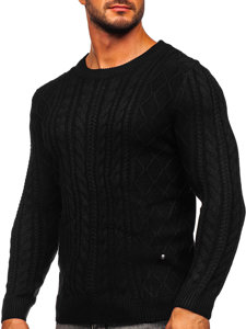 Bolf Herren Pullover Schwarz  MM6010