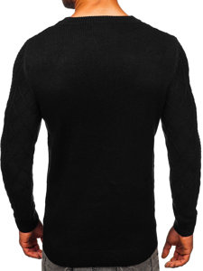 Bolf Herren Pullover Schwarz  MM6010