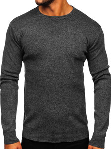 Bolf Herren Pullover Schwarz  S8165