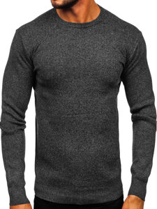 Bolf Herren Pullover Schwarz  S8309