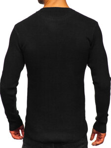 Bolf Herren Pullover Schwarz  S8750