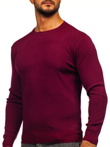 Bolf Herren Pullover Weinrot H2401