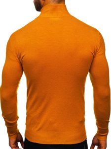 Bolf Herren Pullover mit Stehkragen Camel  YY08