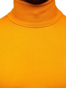 Bolf Herren Rollkragenpullover Gelb  YY02