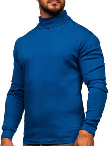 Bolf Herren Rollkragenpullover Indigo 145347-1