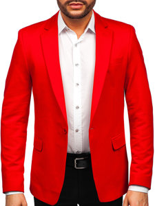 Bolf Herren Sakko Casual Rot  1652A