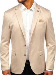 Bolf Herren Sakko casual Beige  022