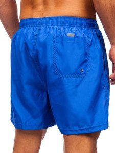 Bolf Herren Shorts Badehose Blau  YW02002