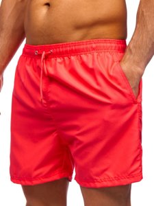 Bolf Herren Shorts Badehose Rosa  YW07001