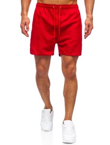 Bolf Herren Shorts Badehose Weinrot  YW02001