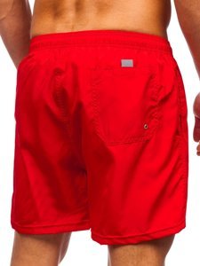 Bolf Herren Shorts Badehose Weinrot  YW02002