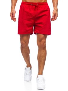 Bolf Herren Shorts Badehose Weinrot  YW07003