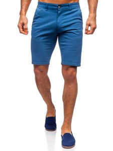 Bolf Herren Shorts Jeansblau  1142