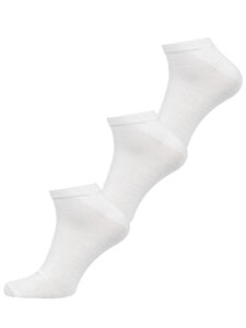 Bolf Herren Socken Füsslinge Weiß  N3101-3P 3 PACK