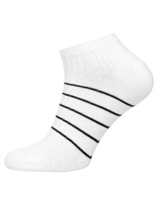 Bolf Herren Socken Weiß-Schwarz M082-5P 5 PACK