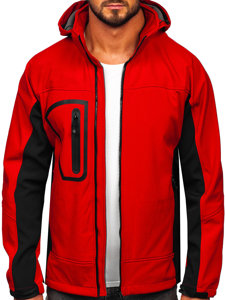 Bolf Herren Softshell Jacke Rot  T019