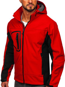 Bolf Herren Softshell Jacke Rot  T019