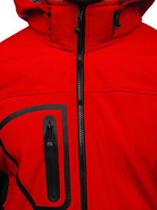 Bolf Herren Softshell Jacke Rot  T019