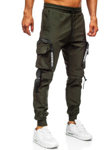 Bolf Herren Sporthose Bargohose Joggers Grün  K13