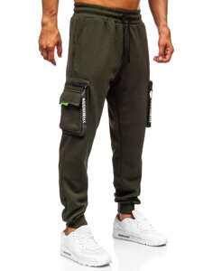 Bolf Herren Sporthose Bargohose Joggers Grün  K18